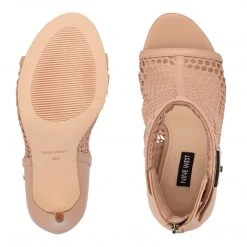 Nine West Shoes Ididit Mesh Peep Toe Booties