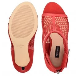 Nine West Ididit Mesh Peep Toe Booties Color Pop