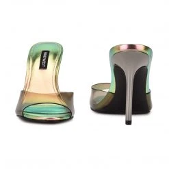 Nine West Ido Heeled Slide Sandals