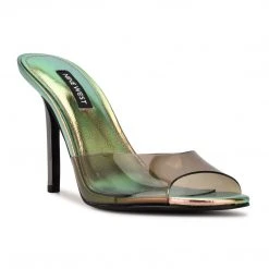 Nine West Ido Heeled Slide Sandals