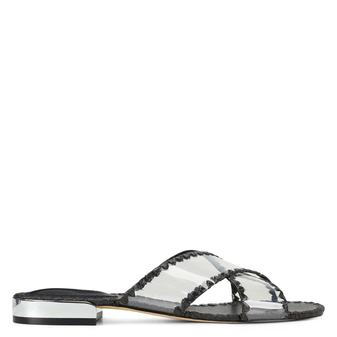 Nine West Ieni Flat Slide Sandals 3 Nine West Ieni Flat Slide Sandals