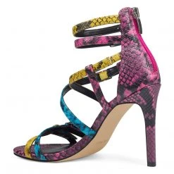 Nine West Imani Strappy Dress Sandals Color Pop
