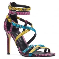 Nine West Imani Strappy Dress Sandals Color Pop