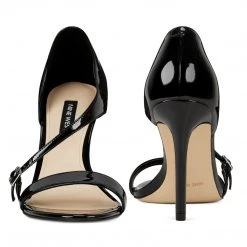 Nine West Imprint Open Toe Pump Heel Appeal
