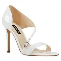 Nine West Heel Appeal Imprint Open Toe Pump