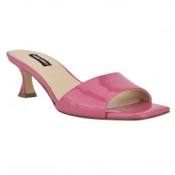 Nine West Color Pop Indra Heeled Slide Sandals