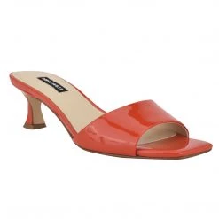 Nine West Color Pop Indra Heeled Slide Sandals