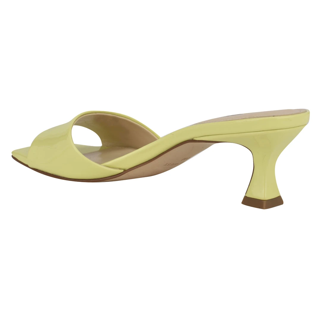 Nine West Color Pop Indra Heeled Slide Sandals 5 Nine West Color Pop Indra Heeled Slide Sandals