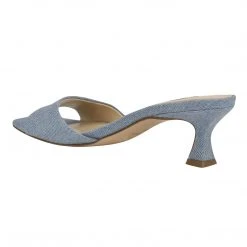 Nine West Indra Heeled Slide Sandals 9 Nine West Indra Heeled Slide Sandals