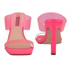 Nine West Color Pop Instaa Heeled Slide Sandals