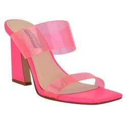 Nine West Color Pop Instaa Heeled Slide Sandals