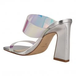 Nine West In The Clear Instaa Heeled Slide Sandals