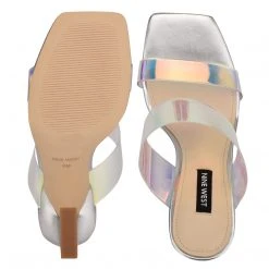 Nine West In The Clear Instaa Heeled Slide Sandals