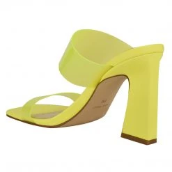 Nine West Instaa Heeled Slide Sandals Color Pop