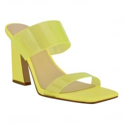 Nine West Instaa Heeled Slide Sandals Color Pop