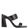 Nine West Instaa Heeled Slide Sandals Heel Appeal