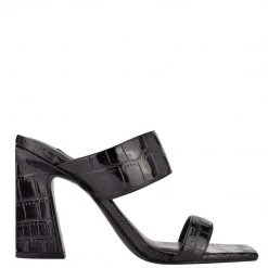 Nine West Instaa Heeled Slide Sandals Heel Appeal