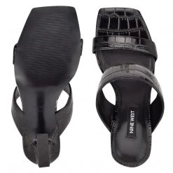 Nine West Instaa Heeled Slide Sandals Heel Appeal