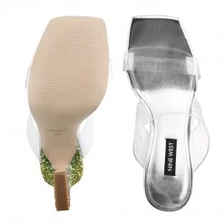 Nine West Color Pop Instaa Heeled Slide Sandals