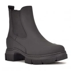 Nine West Iola Chelsea Lug Sole Booties Shoes