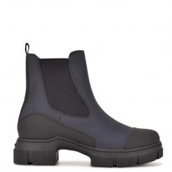 Nine West Iola Chelsea Lug Sole Booties Shoes