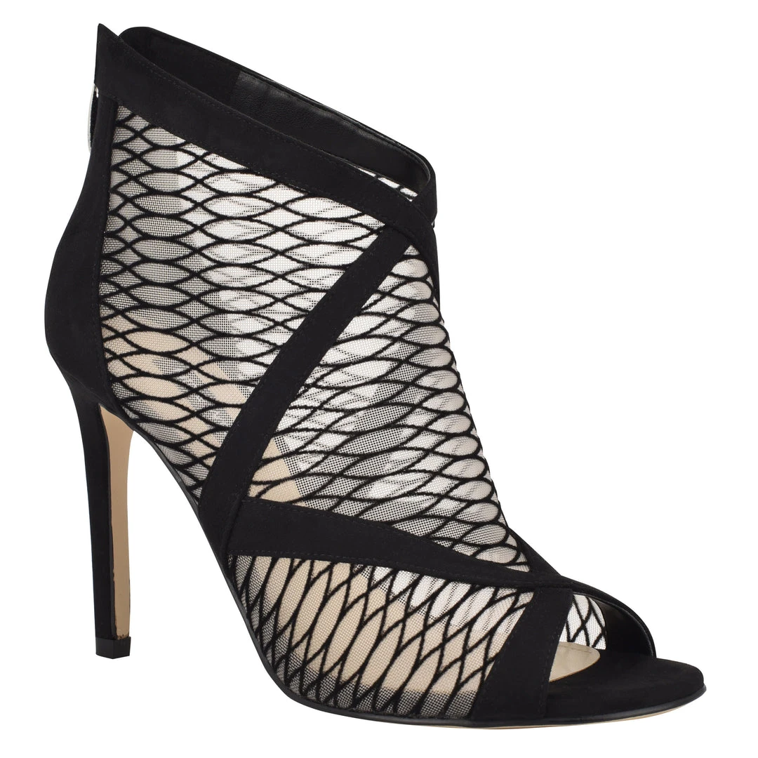 Nine West Ira Mesh Peep Toe Booties Boots & Booties 4 Nine West Ira Mesh Peep Toe Booties Boots & Booties