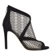 Nine West Ira Mesh Peep Toe Booties Boots & Booties