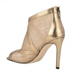 Nine West Ira Mesh Peep Toe Booties 10 Nine West Ira Mesh Peep Toe Booties