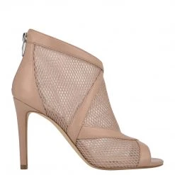 Nine West Boots & Booties Ira Mesh Peep Toe Booties