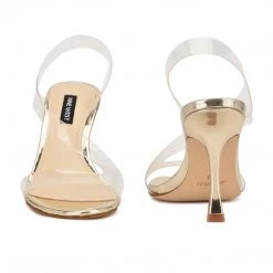 Nine West Irise Dress Sandals In The Clear 10 Nine West Irise Dress Sandals In The Clear