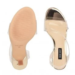 Nine West Irise Dress Sandals In The Clear 11 Nine West Irise Dress Sandals In The Clear