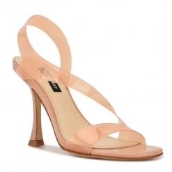 Nine West Irise Dress Sandals In The Clear