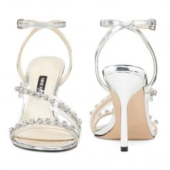 Nine West Metallic Mindset Ismene Heel Sandals