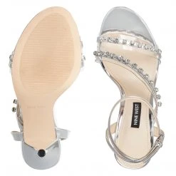 Nine West Metallic Mindset Ismene Heel Sandals