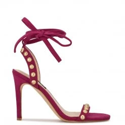 Nine West Lace It Up Istelle Heeled Sandals