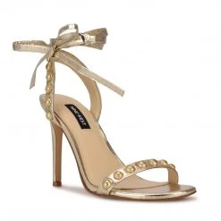 Nine West Lace It Up Istelle Heeled Sandals