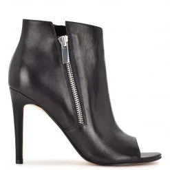 Nine West Izip Peep Toe Booties Boots & Booties
