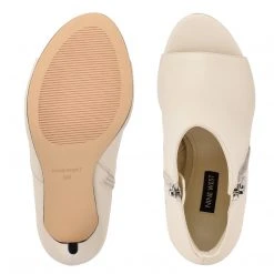 Nine West Izip Peep Toe Booties Boots & Booties