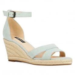 Nine West Jabrina Espadrille Wedge Sandals Weave Got You