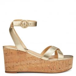 Nine West Weave Got You Janessa Ankle Strap Wedges