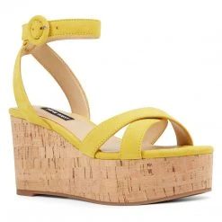 Nine West Janessa Ankle Strap Wedges Weave Got You