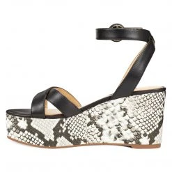 Nine West Janessa Ankle Strap Wedges Weave Got You