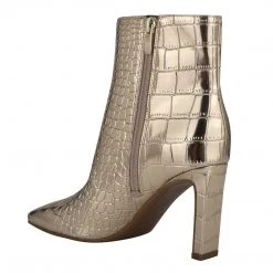 Nine West Jozy Heeled Booties Metallic Mindset