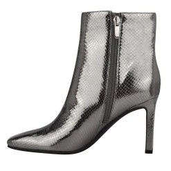 Nine West Jozy Heeled Booties Metallic Mindset