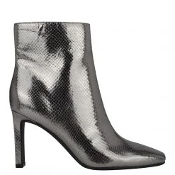 Nine West Jozy Heeled Booties Metallic Mindset