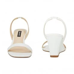 Nine West Weave Got You Kalia Wedge Slingback Sandals