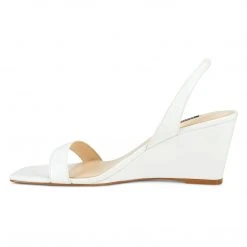 Nine West Weave Got You Kalia Wedge Slingback Sandals