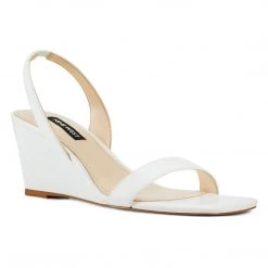 Nine West Weave Got You Kalia Wedge Slingback Sandals