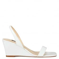 Nine West Weave Got You Kalia Wedge Slingback Sandals