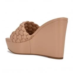 Nine West Kat Platform Slide Sandals